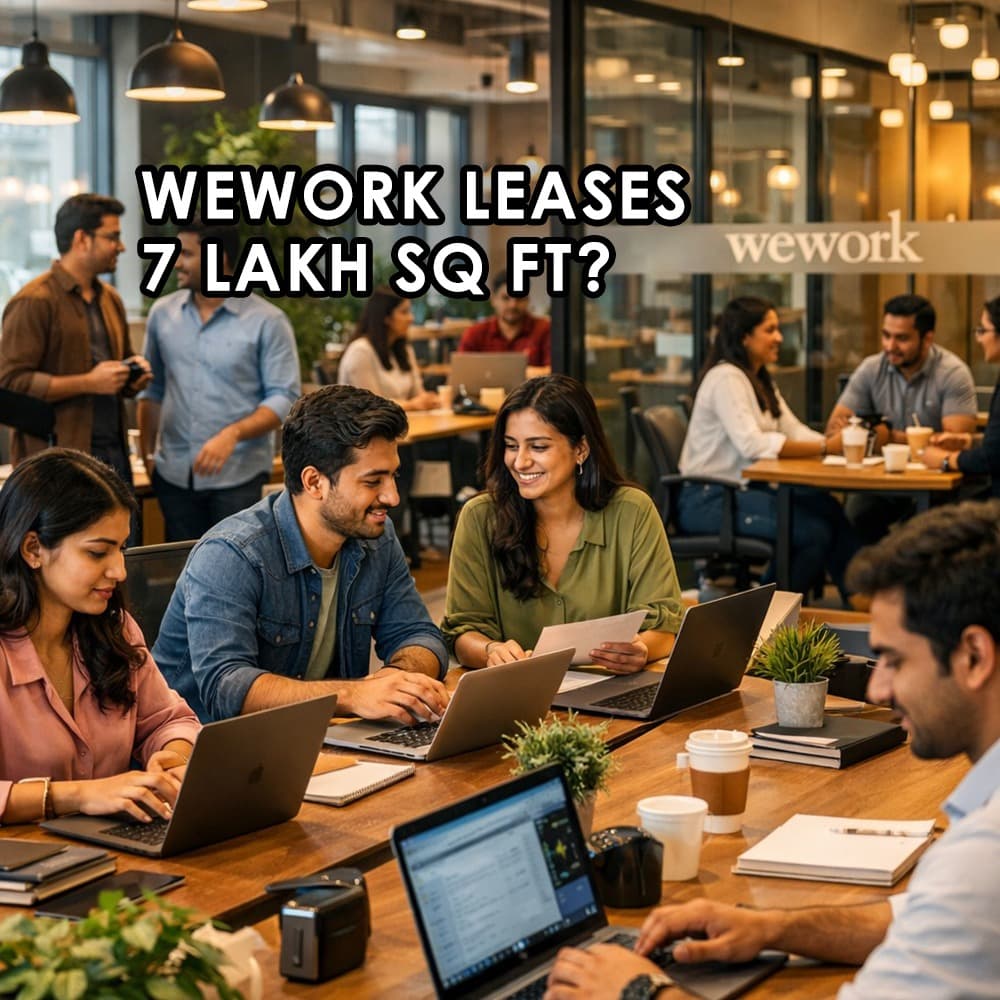 WeWork India's 7 Lakh Sq Ft Southern Push: Decoding the Office Market Strategy - Feature image