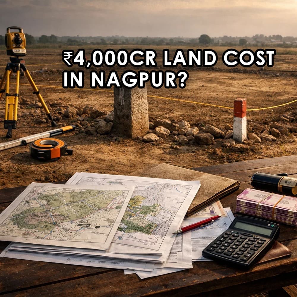 New Nagpur's Land Bill May Cross Rs 4,000 Crore: IBFC Project's Impact on the City and Real Estate - Feature image