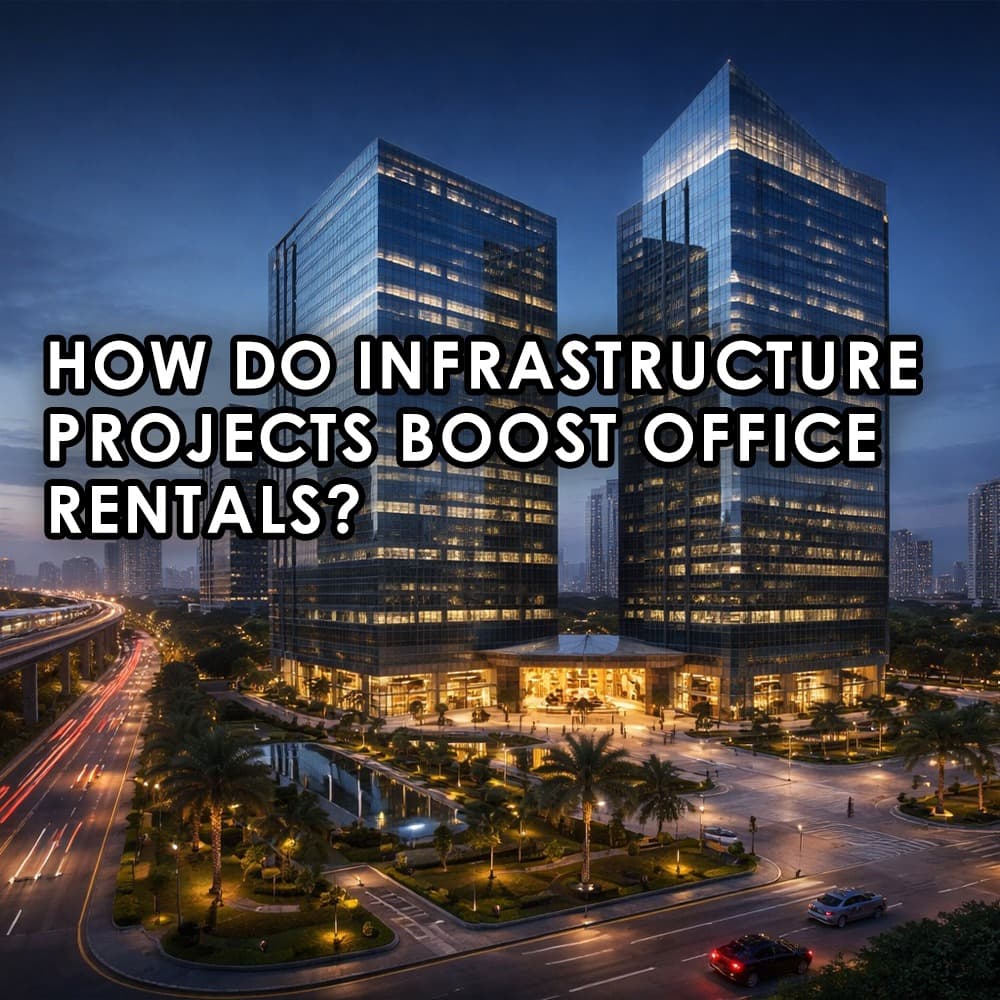 How Infrastructure Projects Boost Office Rentals in India - Feature image
