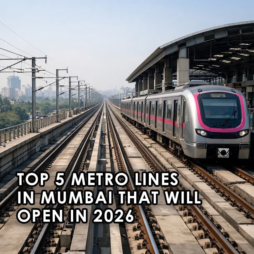 Top 5 Metro Lines in Mumbai Opening in 2026 - Feature image