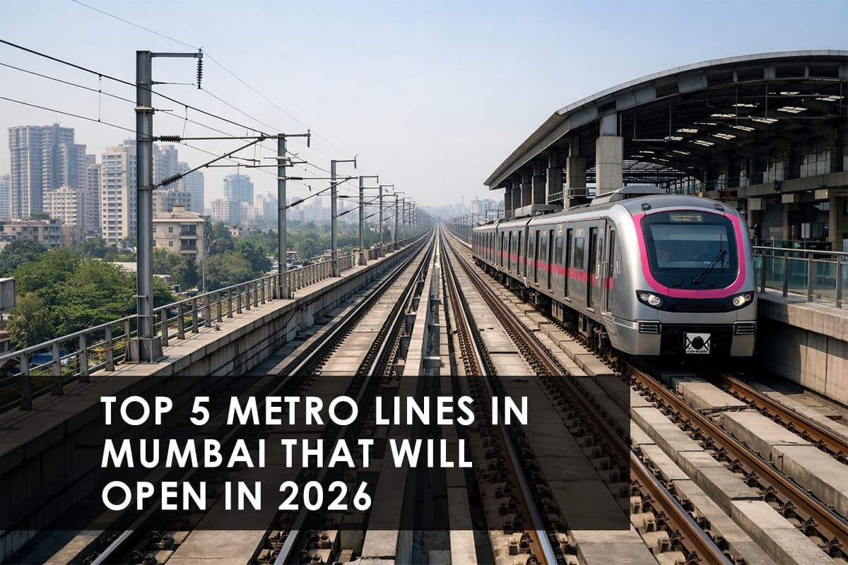 Top 5 Metro Lines in Mumbai Opening in 2026 - Featured blog image