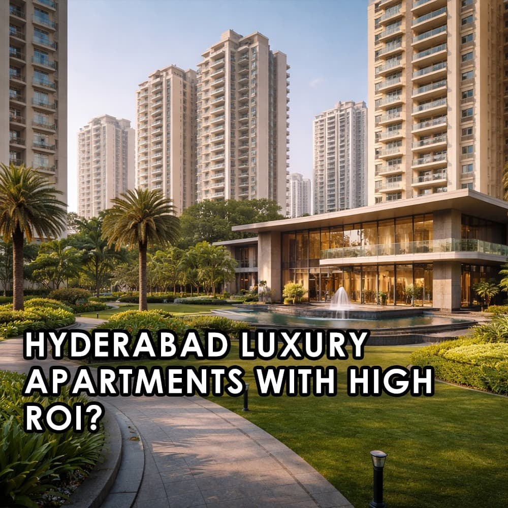 Hyderabad Luxury Apartments With High ROI: Where Smart Investors Are Putting Their Money - Feature image