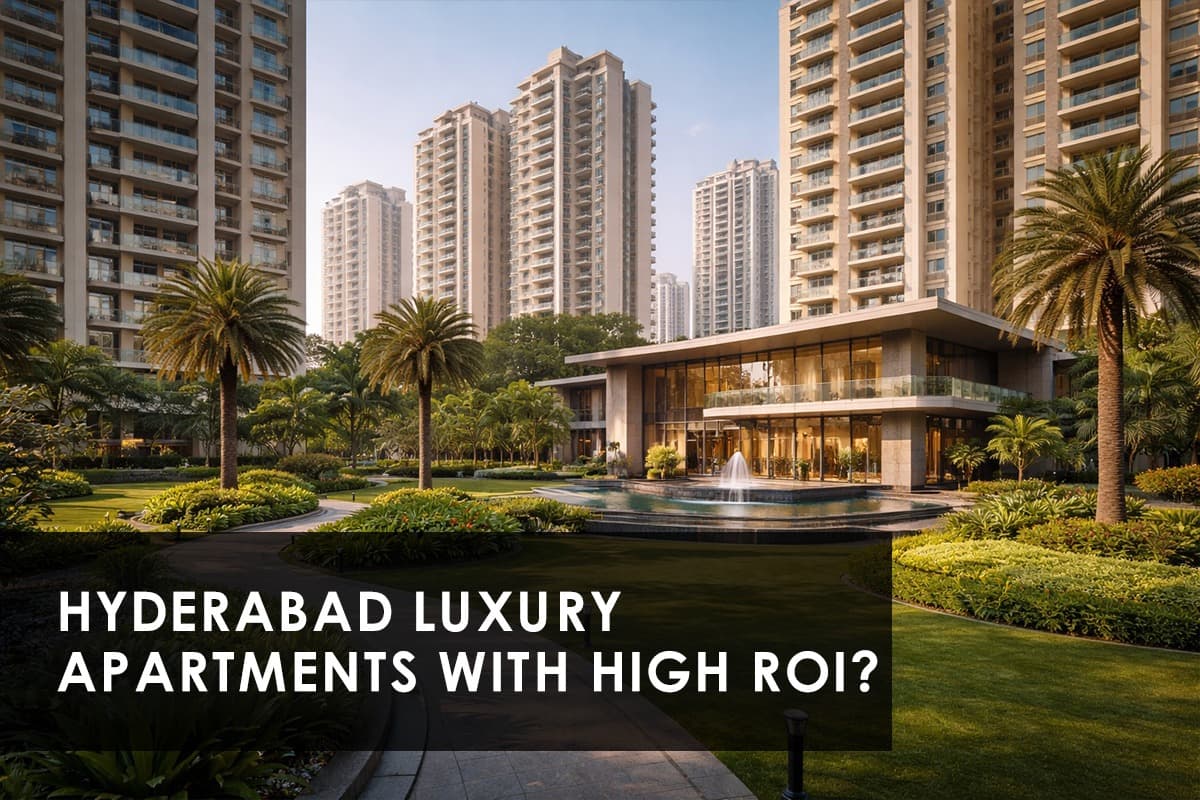 Hyderabad Luxury Apartments With High ROI: Where Smart Investors Are Putting Their Money - Featured blog image