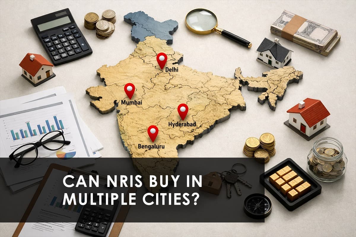 Can NRIs Buy Property in Multiple Cities Simultaneously? A Complete Legal Guide - Thumbnail image