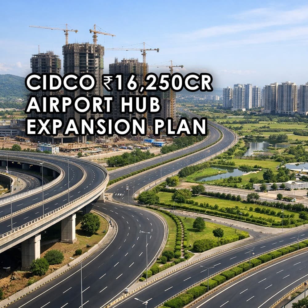 CIDCO's ₹16,250 Crore FY27 Plan: Transforming Navi Mumbai - Feature image