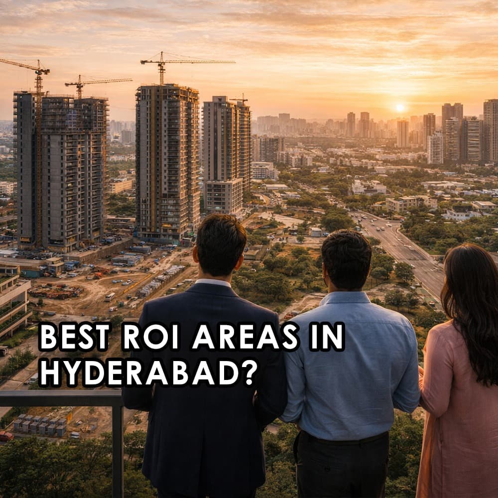 Hyderabad Suburbs with High ROI Potential: A Detailed Investment Guide - Feature image