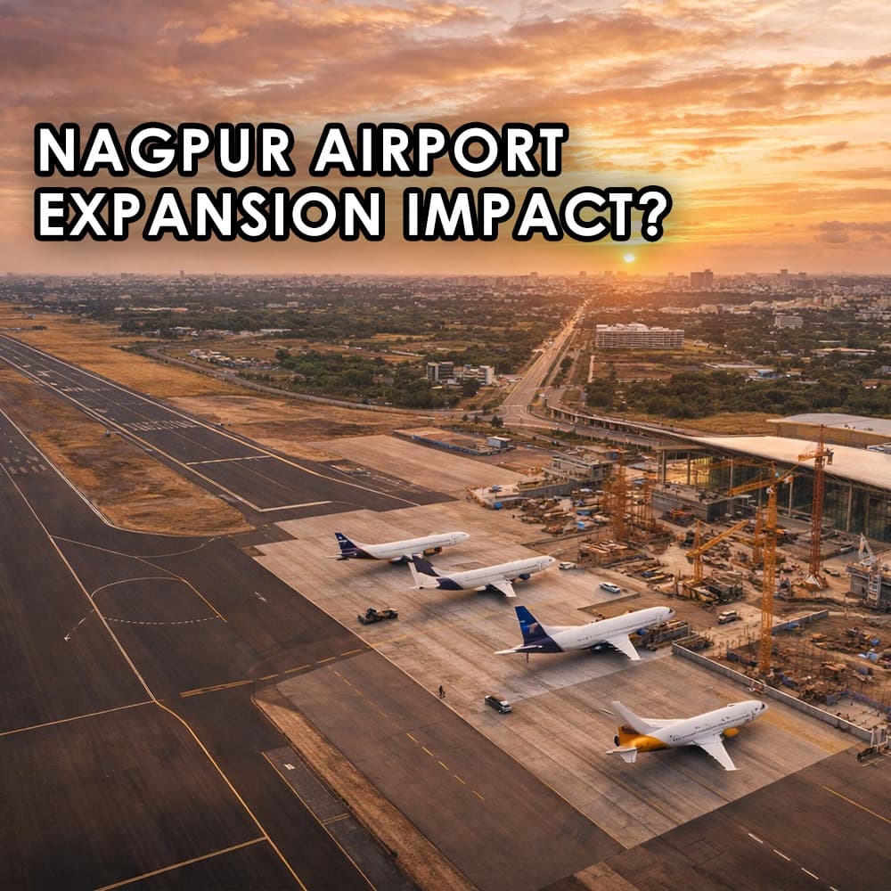 Nagpur Airport Expansion: Impact and Opportunities in Real Estate - Feature image