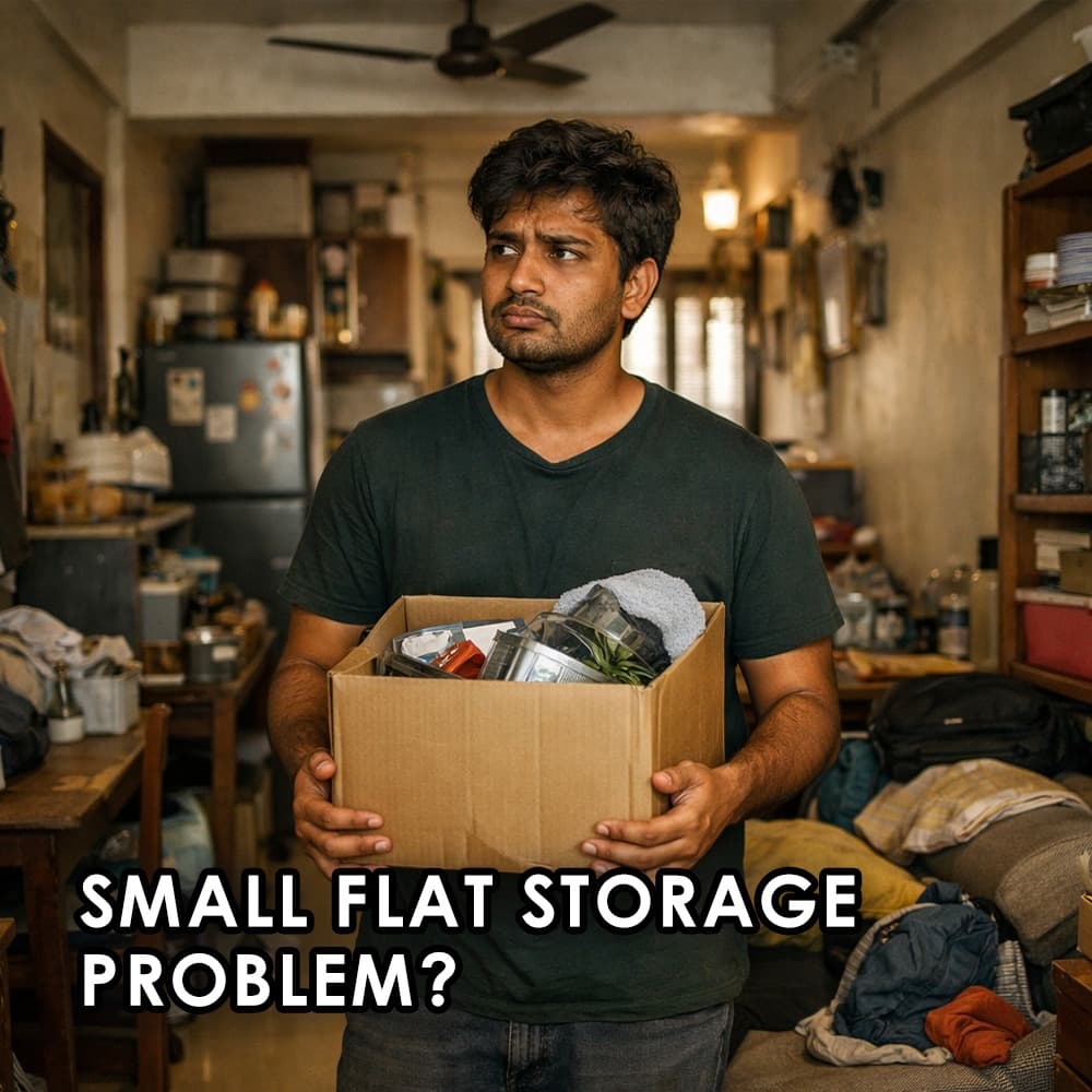 Smart Storage Solutions for Narrow Flats in Indian Cities - Feature image
