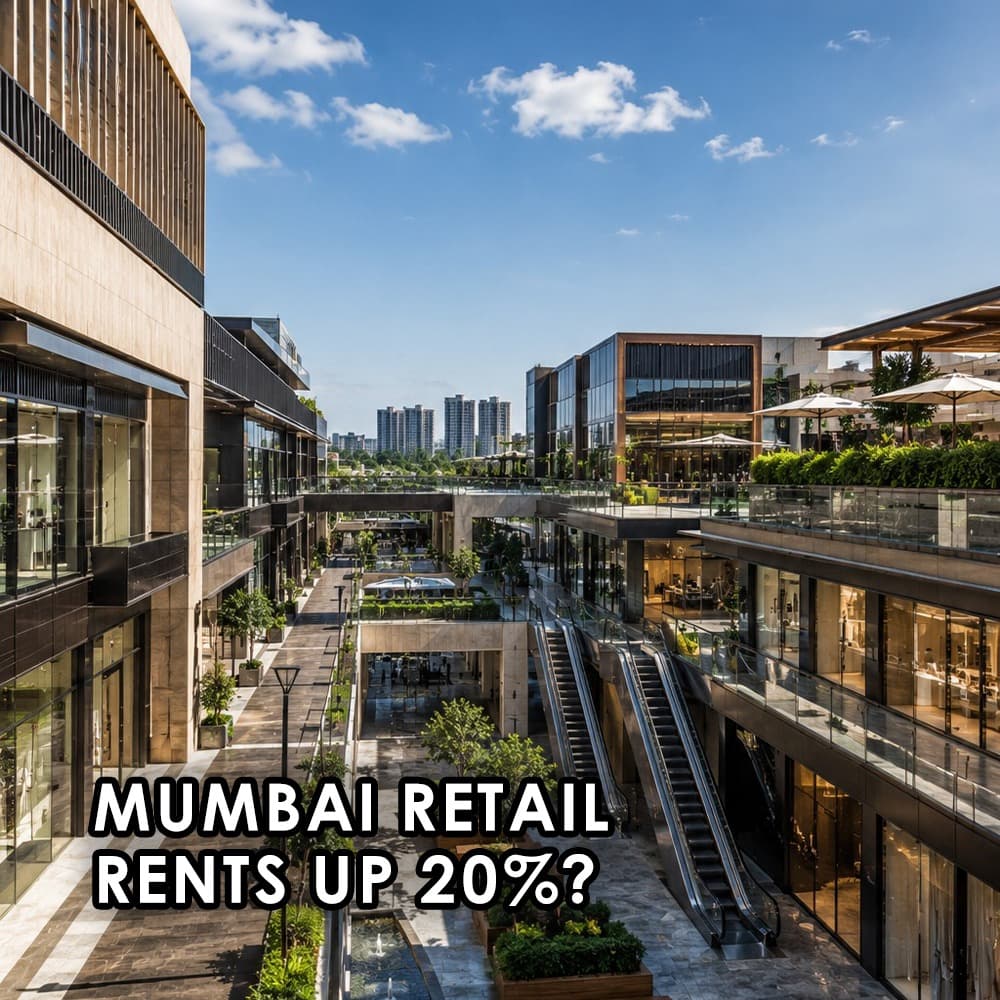 Mumbai Mall Rents Jump 20%, NCR at Zero Vacancy: What India's Retail Real Estate Report Really Tells Us - Feature image