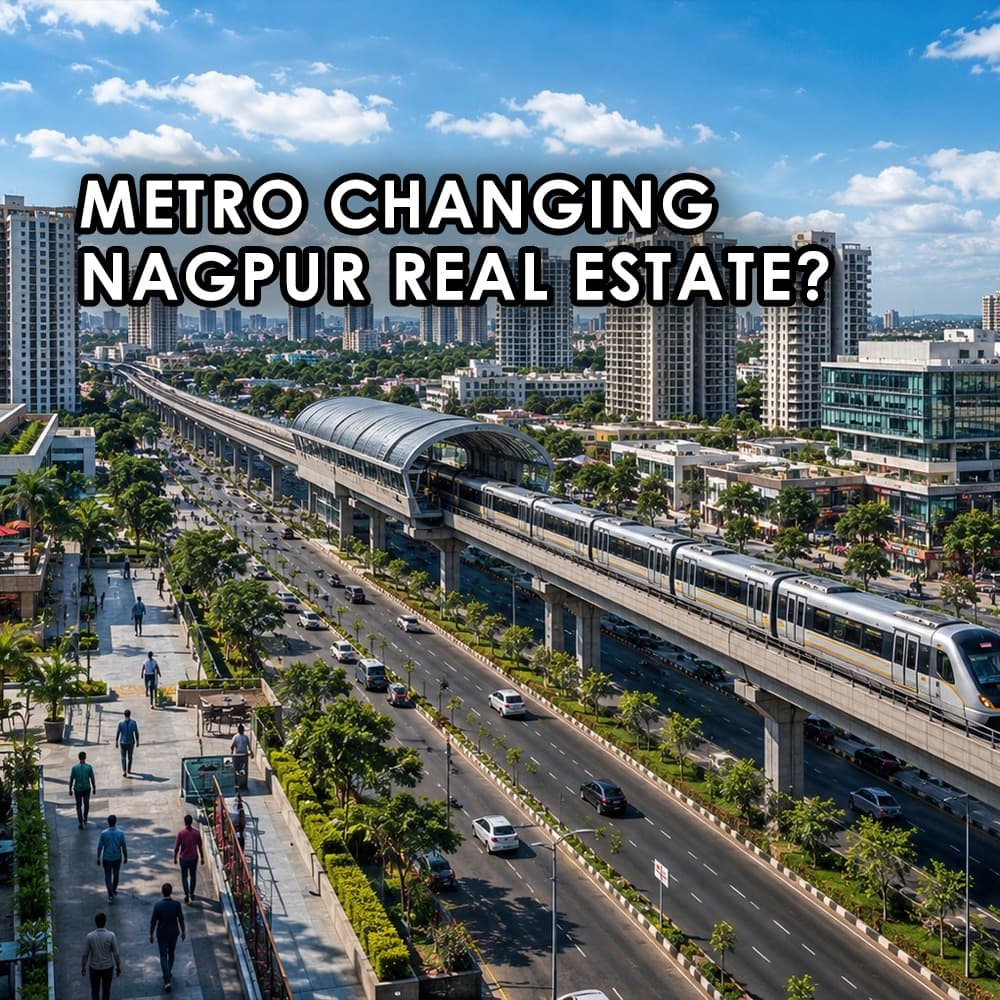 Nagpur Real Estate: Top Investment Zones That the Metro Has Changed Forever - Feature image