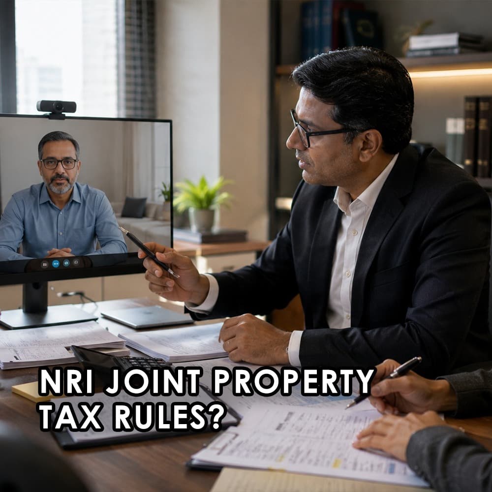 Selling a Jointly Owned Property When One Owner Is an NRI: The Tax Rules Most Buyers Miss - Feature image