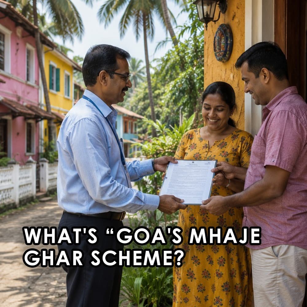Goa's Mhaje Ghar Scheme Is Finally Putting Ownership Papers Into Hands That Waited Generations - Feature image