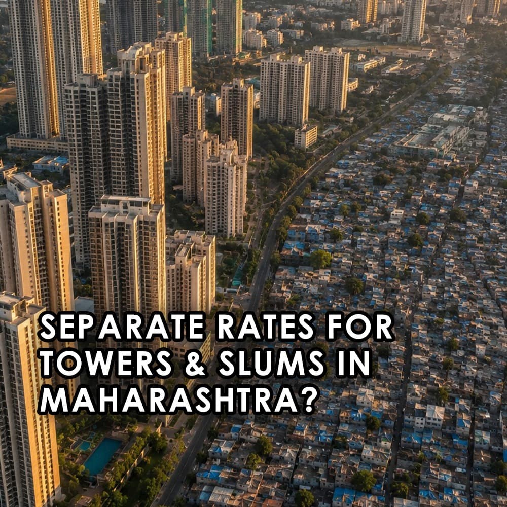 One Locality, Two Realities: Why Maharashtra's Ready Reckoner Reform Is Long Overdue - Feature image