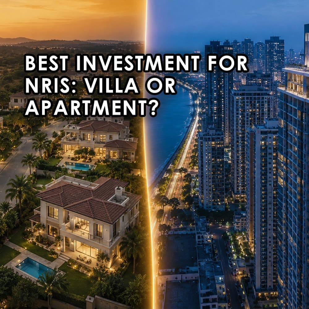 Villa or Apartment: Where Should NRIs Actually Park Their Luxury Property Budget? - Feature image