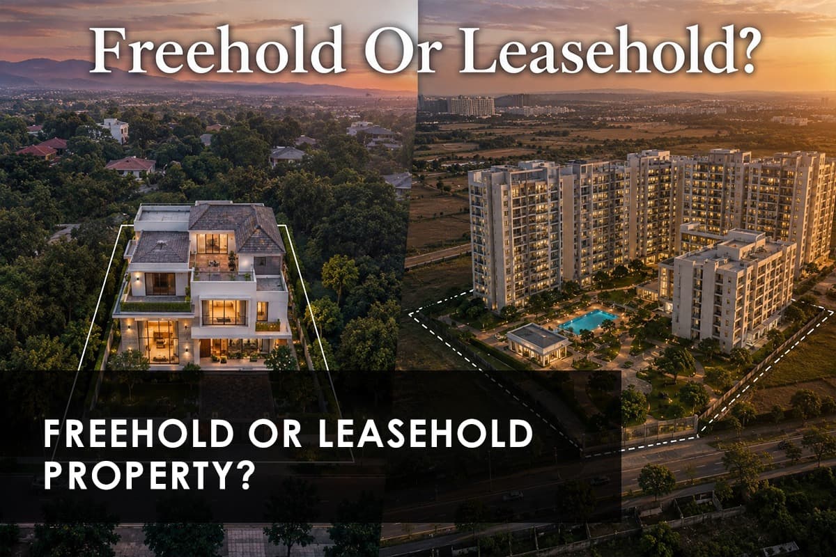 Freehold vs Leasehold Properties What Indian Homebuyers Must Know Before Signing Anything - Featured blog image