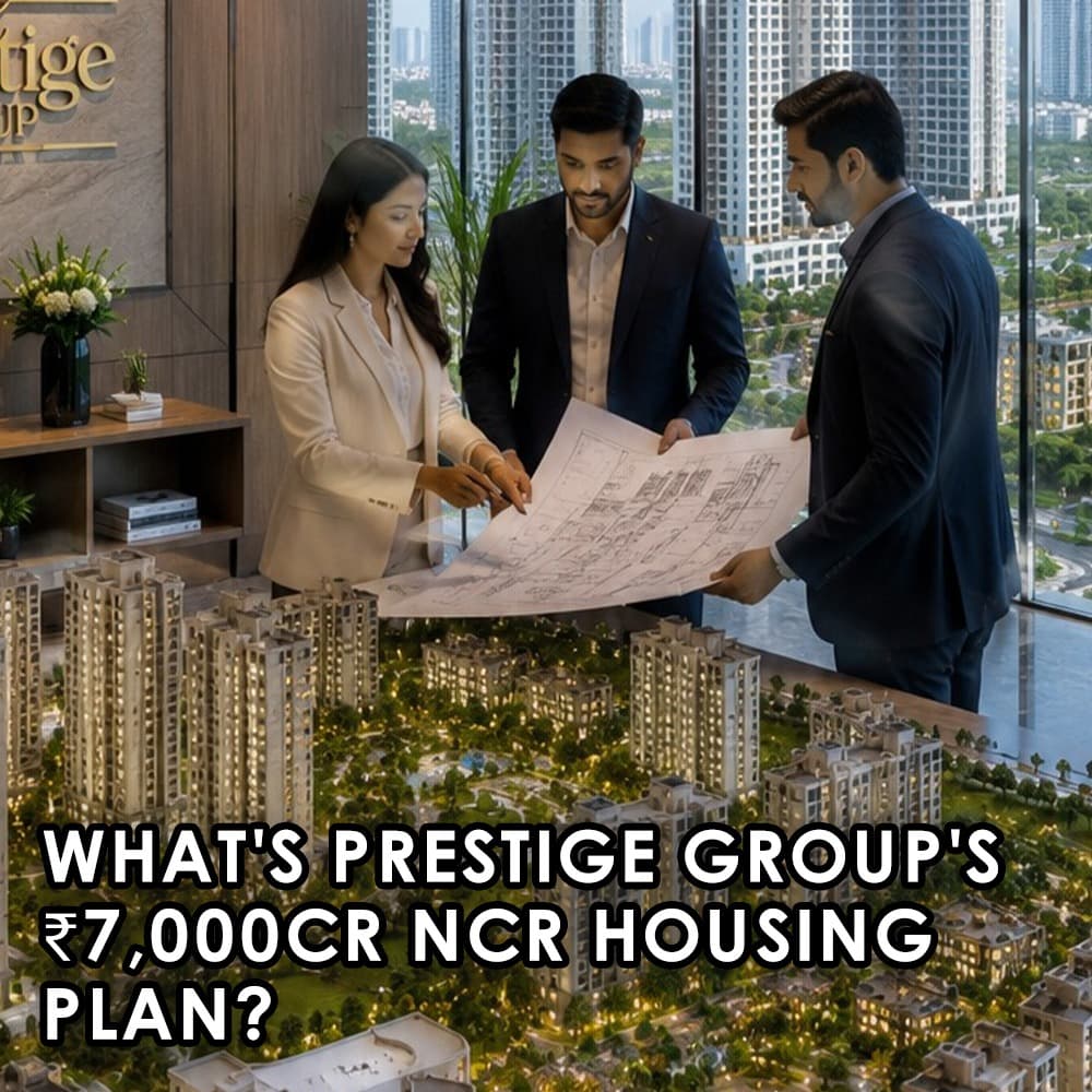 Prestige Group Bets Big on Delhi-NCR With Two New Projects Targeting Rs 7,000 Crore - Feature image