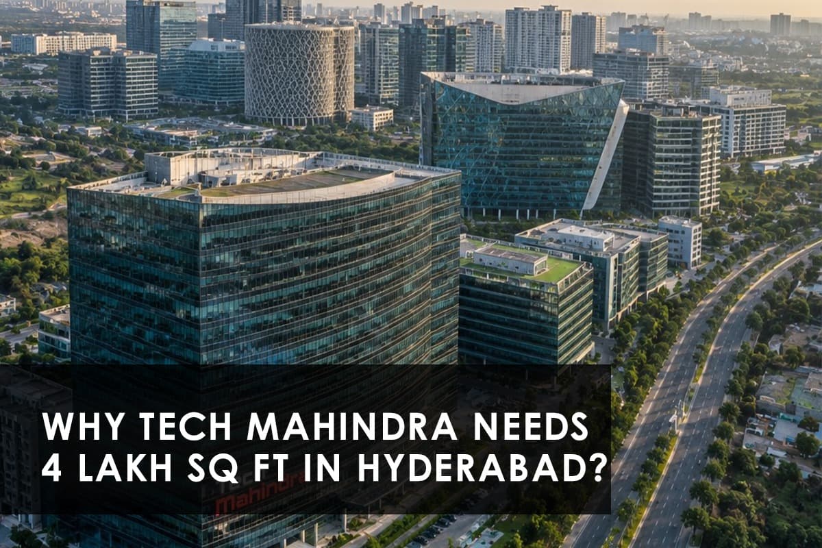 Tech Mahindra Locks In Rs 410 Crore, 10-Year Hyderabad Deal: What This Says About India's IT Office Market - Thumbnail image