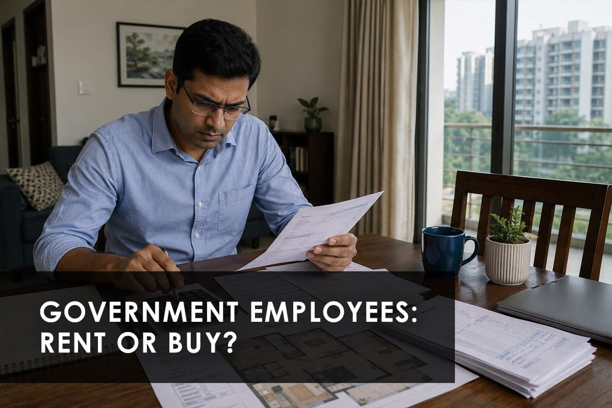 Rent or Buy? A Practical Housing Guide for India's Government Employees - Featured blog image