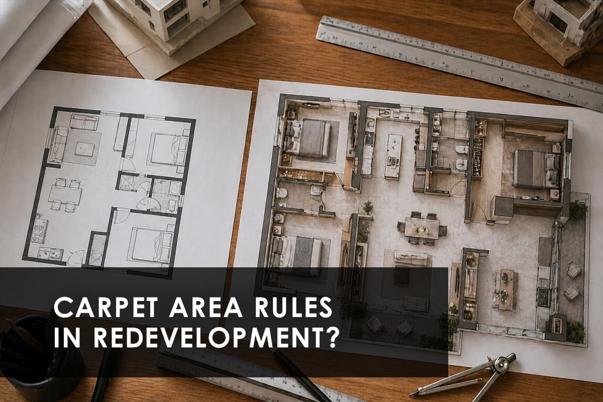 The Carpet Area Confusion in Redevelopment Projects That Nobody Explains Clearly - Featured blog image