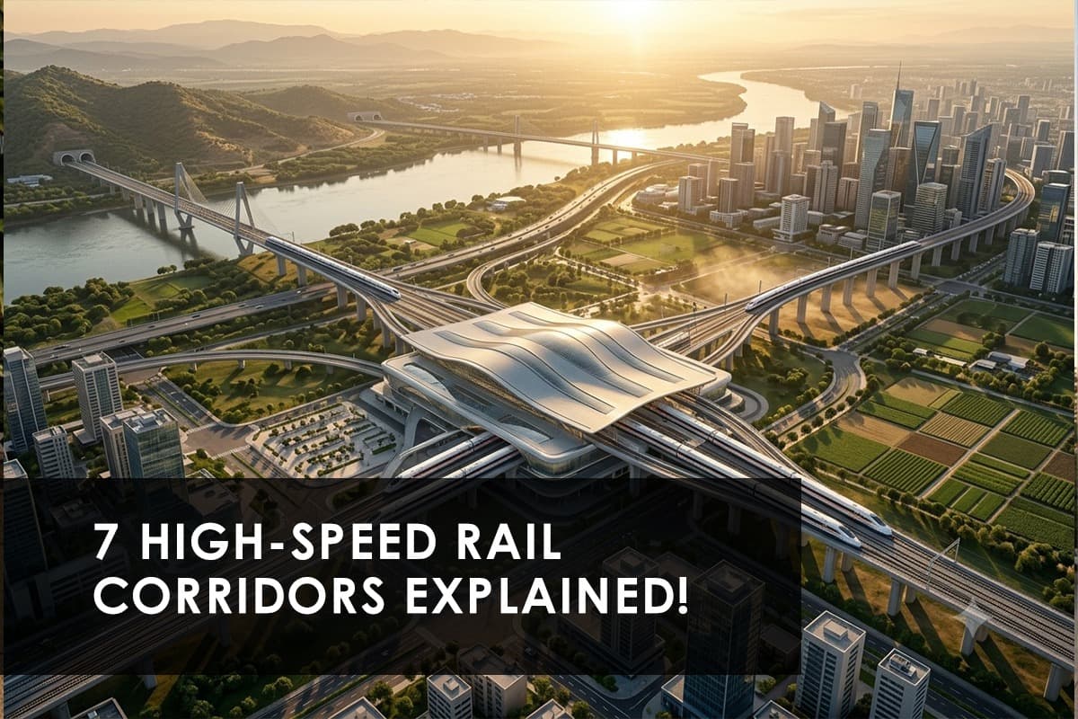 India's 7 New High-Speed Rail Corridors: Routes, Timelines and What They Mean for Cities - Featured blog image