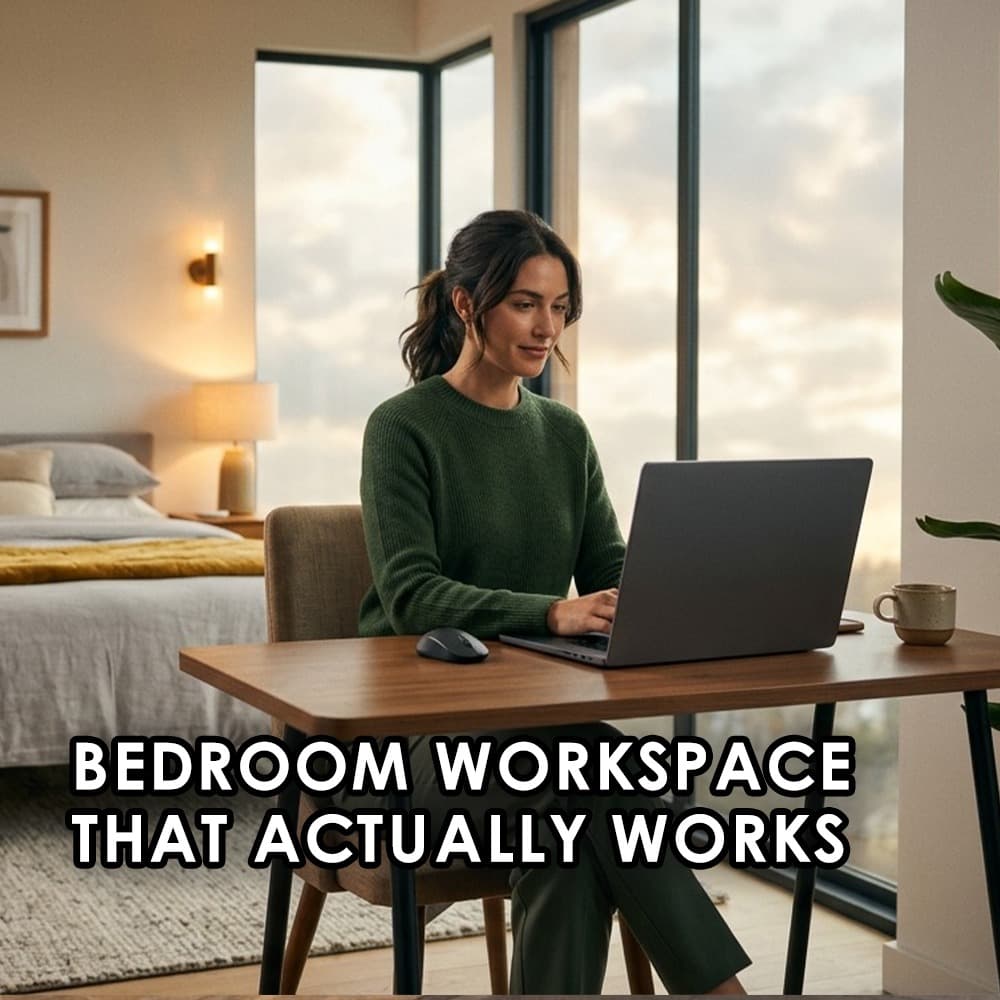 Turning a Bedroom Corner Into Your Most Productive Spot - Feature image