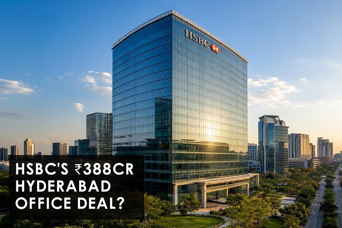 HSBC's Rs 388 Crore Hyderabad Lease Tells You Everything About India's Office Market Right Now - Thumbnail image